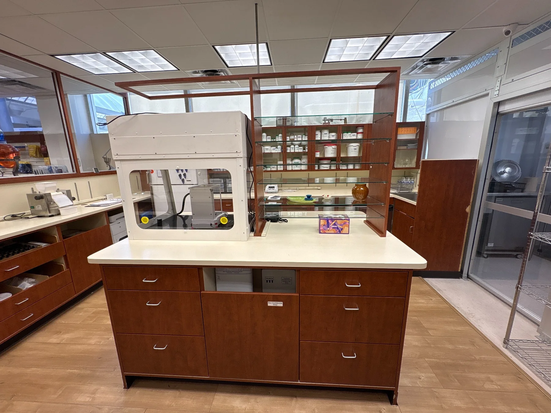 Aid Plus Pharmacy on-site compounding laboratory